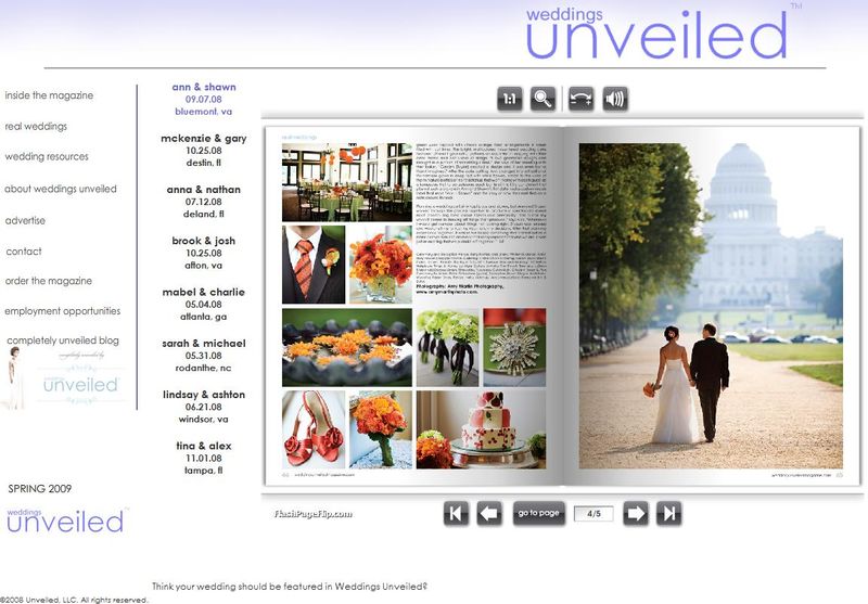 Weddings Unveiled Magazine, Holly Chapple Flowers, Whitehall Manor