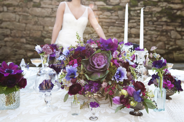 We enjoy creating different styles of centerpieces so the designs will 