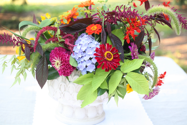 organic wedding flowers, locally grown wedding flowers