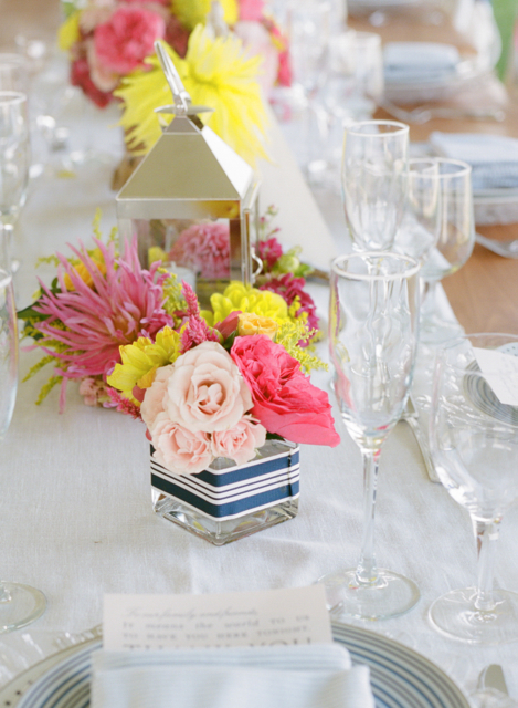St. Michaels Wedding, pink cabbage roses, nautical wedding, dahlias