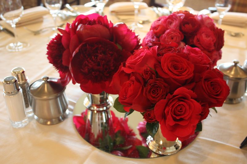 peonies, ranunculus, roses