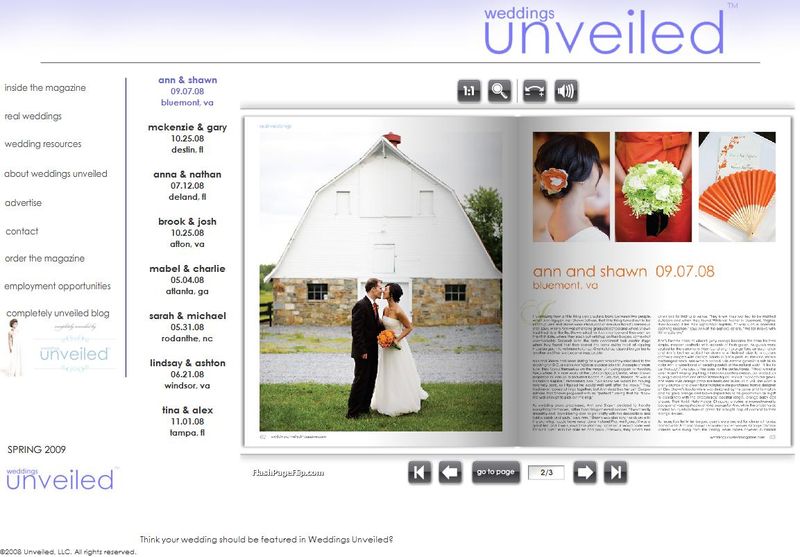 Weddings Unveiled Magazine, Holly Chapple Flowers, Whitehall Manor