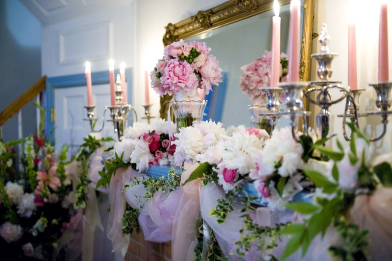 peonies, hypericum berry