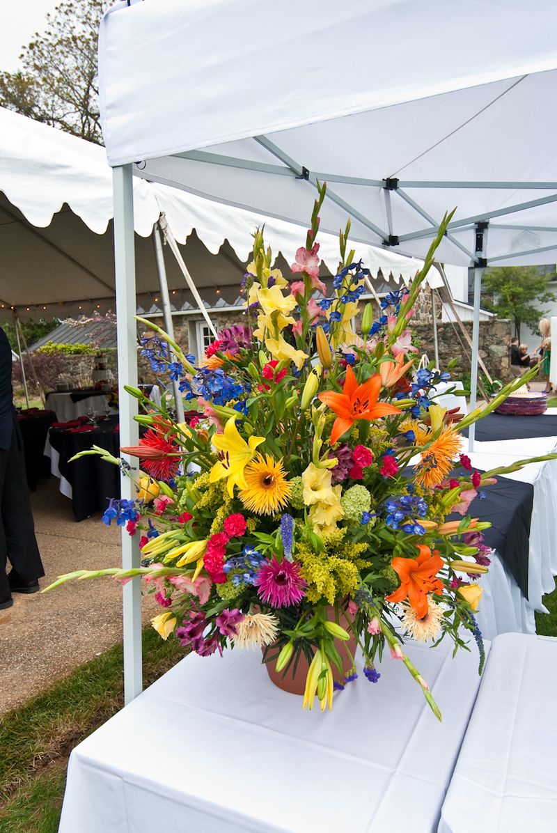 Gladiola, Blue Delphinium, Lily, Carnations, Bob Updegrove, Cinco de Mayo