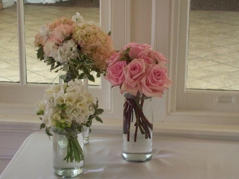 Pink Roses, Cream Hydrangea, Loudoun Weddings, Whitehall Manor