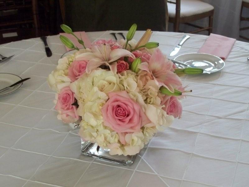 Pink Roses, Cream Hydrangea, Loudoun Weddings, Whitehall Manor