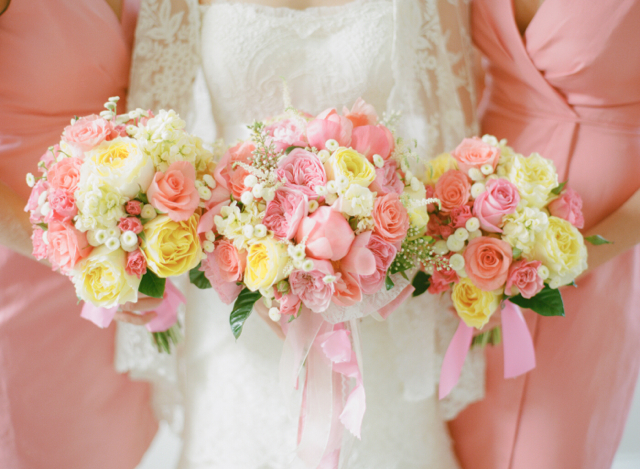 leesburg weddings, loudoun weddings, coral charm peonies