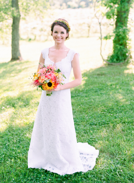 bluemont vineyard wedding, flowers by holly chapple