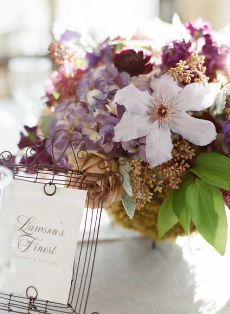 loudoun wedding florist, whitehall wedding florist, lavender wedding flowers